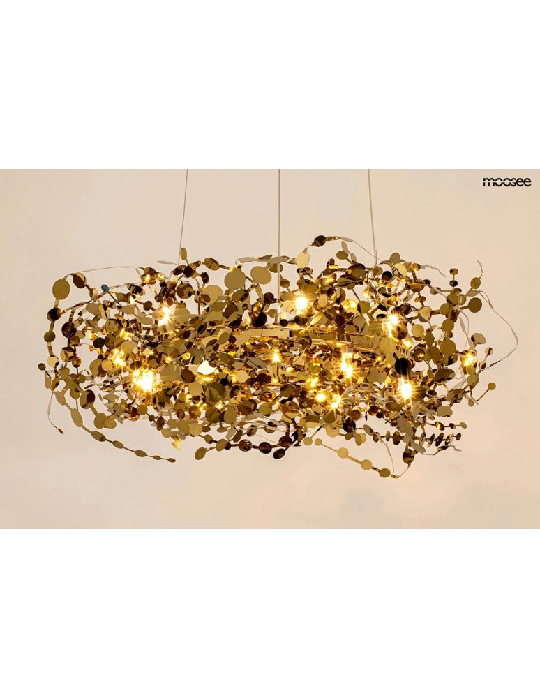 MOOSEE lampa wisząca MONETE 80 złota (MSE1501100176)