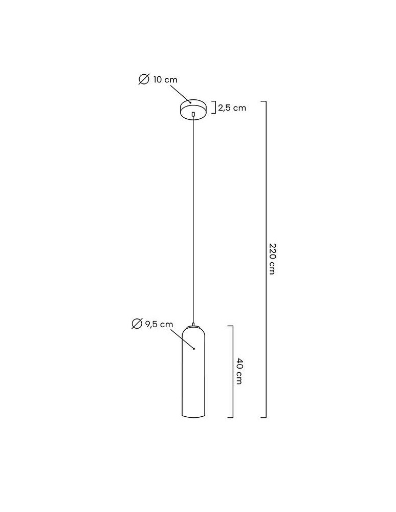 MOOSEE lampa wisząca SLACK biała (MSE1501100143) MOOSEE lampa wisząca SLACK biała (MSE1501100143)