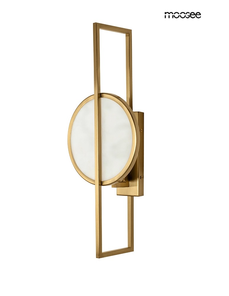 MOOSEE lampa ścienna TROYA złota (MSE1501100144)