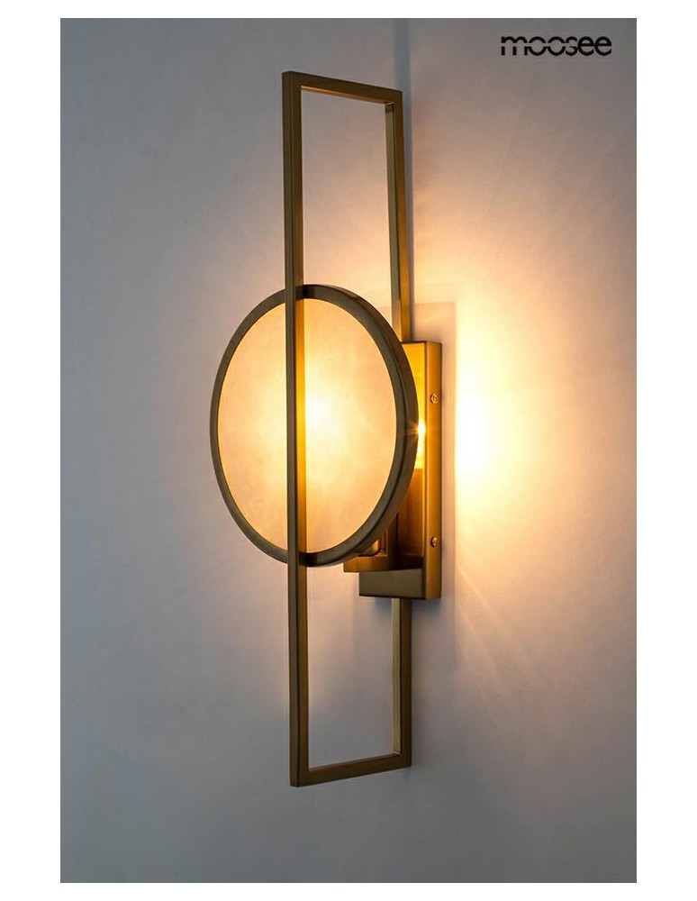 MOOSEE lampa ścienna TROYA złota (MSE1501100144)