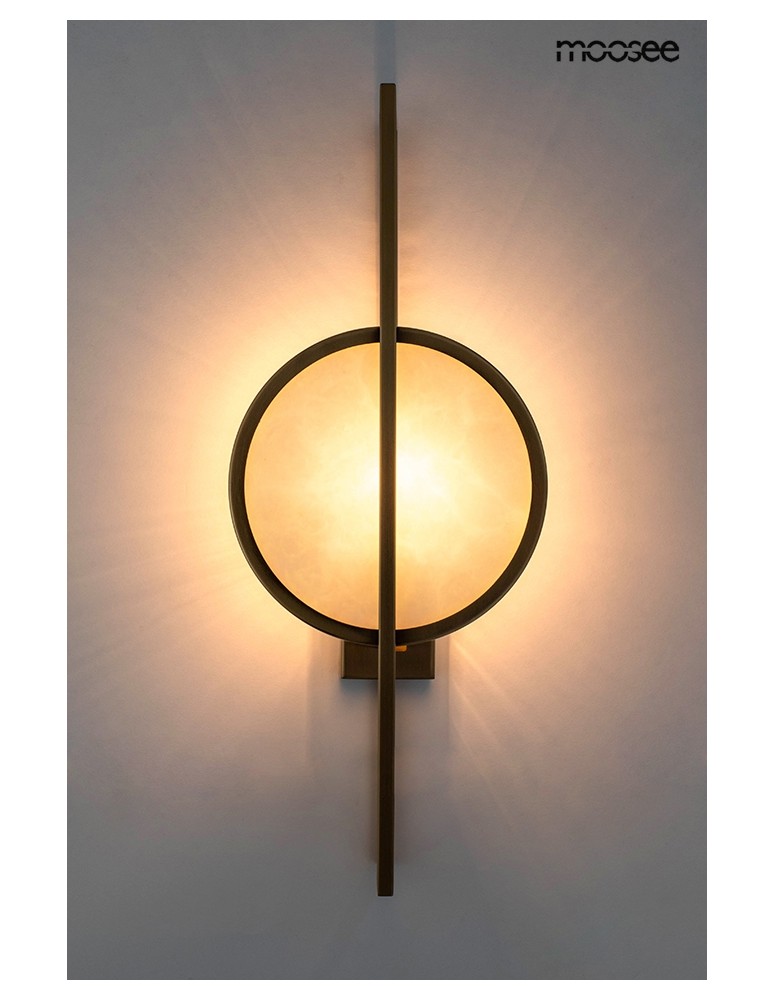 MOOSEE lampa ścienna TROYA złota (MSE1501100144)