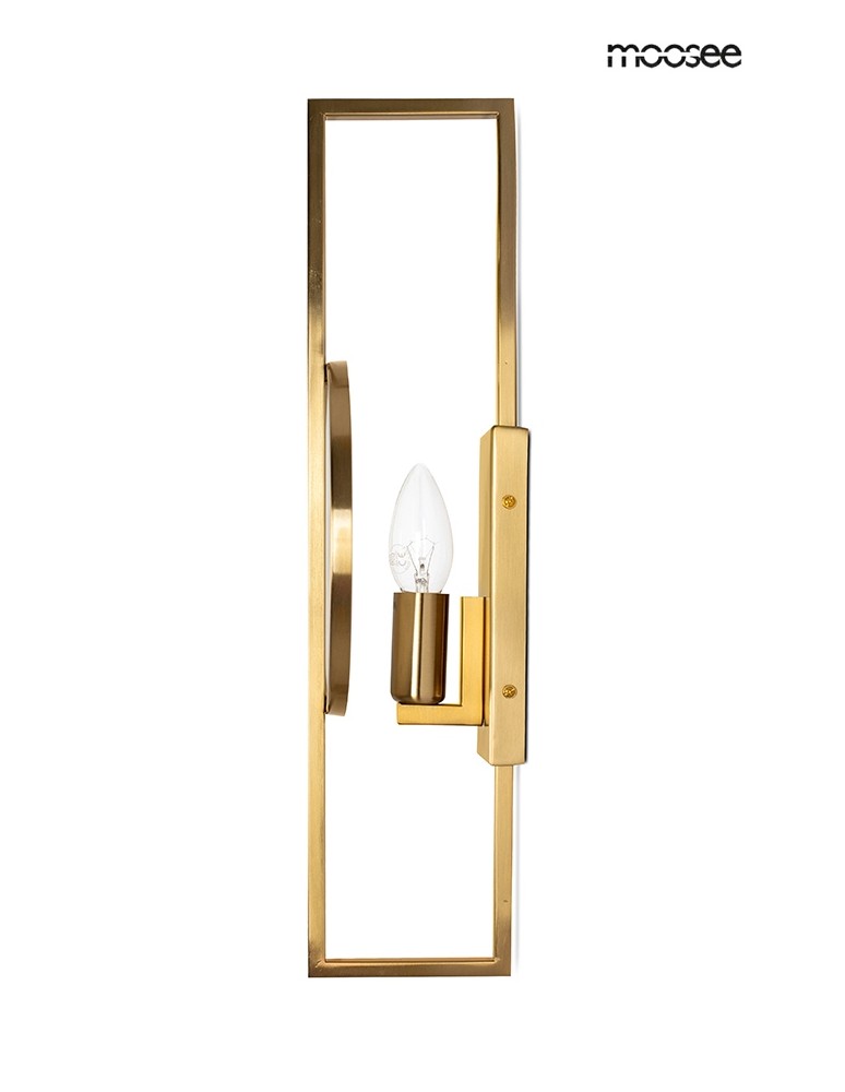 MOOSEE lampa ścienna TROYA złota (MSE1501100144)