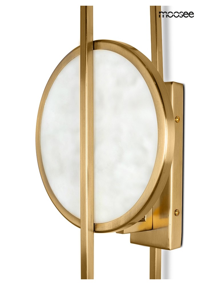 MOOSEE lampa ścienna TROYA złota (MSE1501100144)