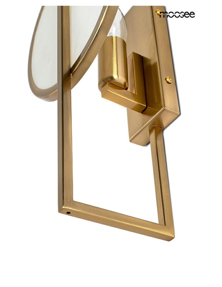 MOOSEE lampa ścienna TROYA złota (MSE1501100144)