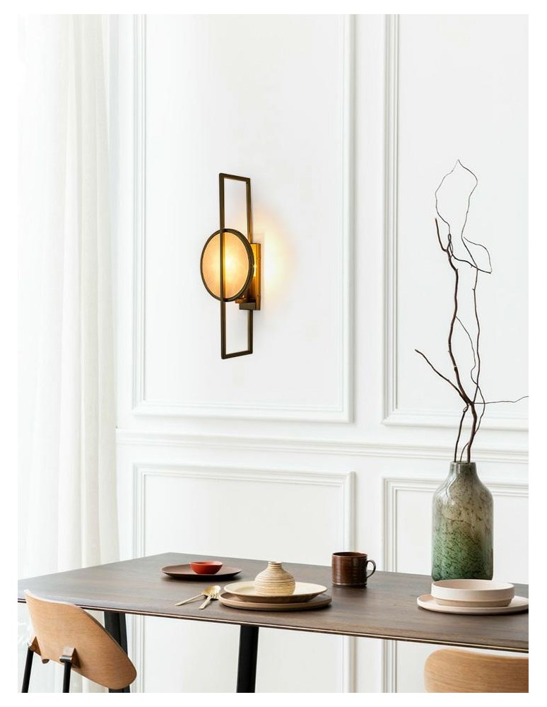 MOOSEE lampa ścienna TROYA złota (MSE1501100144)