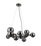 Lampy wiszące kule - Italux Canello Wisząca Czarny mat 11xG9 5W PND-406007-11A-BL - product 1