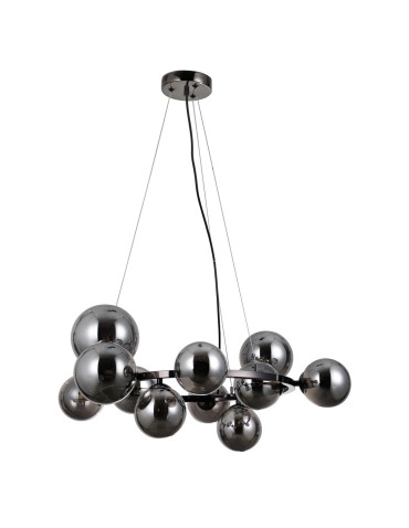 Italux Canello Wisząca Czarny mat 11xG9 5W PND-406007-11A-BL