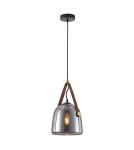 Italux Solta Wisząca Czarny, dymiony 1xE27 40W PND-24342-1-BK-SG Italux Solta Wisząca Czarny, dymiony 1xE27 40W PND-24342-1-BK-SG