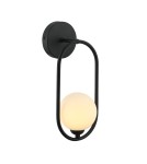 Italux Lupus Kinkiet Czarny 1xG9 40W WL-3965-1-BL Italux Lupus Kinkiet Czarny 1xG9 40W WL-3965-1-BL
