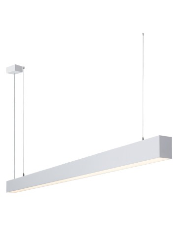 Italux Traversi RX 142 White 3000K Liniowa Wisząca Biały mat 1xLED 44W 3000K PRD-5470-142-WH-830-PN