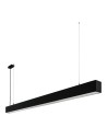 Italux Traversi RX 170 Black 3000K Liniowa Wisząca Czarny mat 1xLED 53W 3000K PRD-5470-170-BK-830-PN