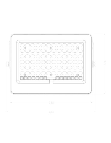 Italux Tiara Solarna Szary IP65 1xLED 200W 4000K SLR-21387-200W - product 2