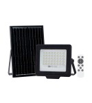 Lampy solarne - Italux Norla Solarna Czarny IP65 1xLED 100W 4000K SLR-42563-100W - product 1