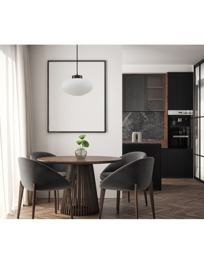 Italux Groste Wisząca Czarny 1xE27 40W PND-52376-1-BK Italux Groste Wisząca Czarny 1xE27 40W PND-52376-1-BK