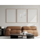 Lampy wiszące pojedyncze - Italux Lindo Wisząca Złoty 1xE27 40W PND-52636-1-GD - product 2