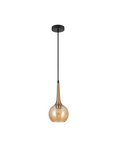 Italux Favera Wisząca Brąz antyczny 1xE27 40W PND-42361-1-BRO-AMB
