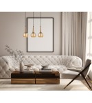 Italux Favera Wisząca Brąz antyczny 3xE27 40W PND-42361-3-BRO-AMB Italux Favera Wisząca Brąz antyczny 3xE27 40W PND-42361-3-BRO-AMB