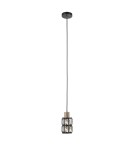 Italux Menfi Wisząca matt black+honey brass 1xE27 40W PND-44236-1-BK-GD Italux Menfi Wisząca matt black+honey brass 1xE27 40W PND-44236-1-BK-GD