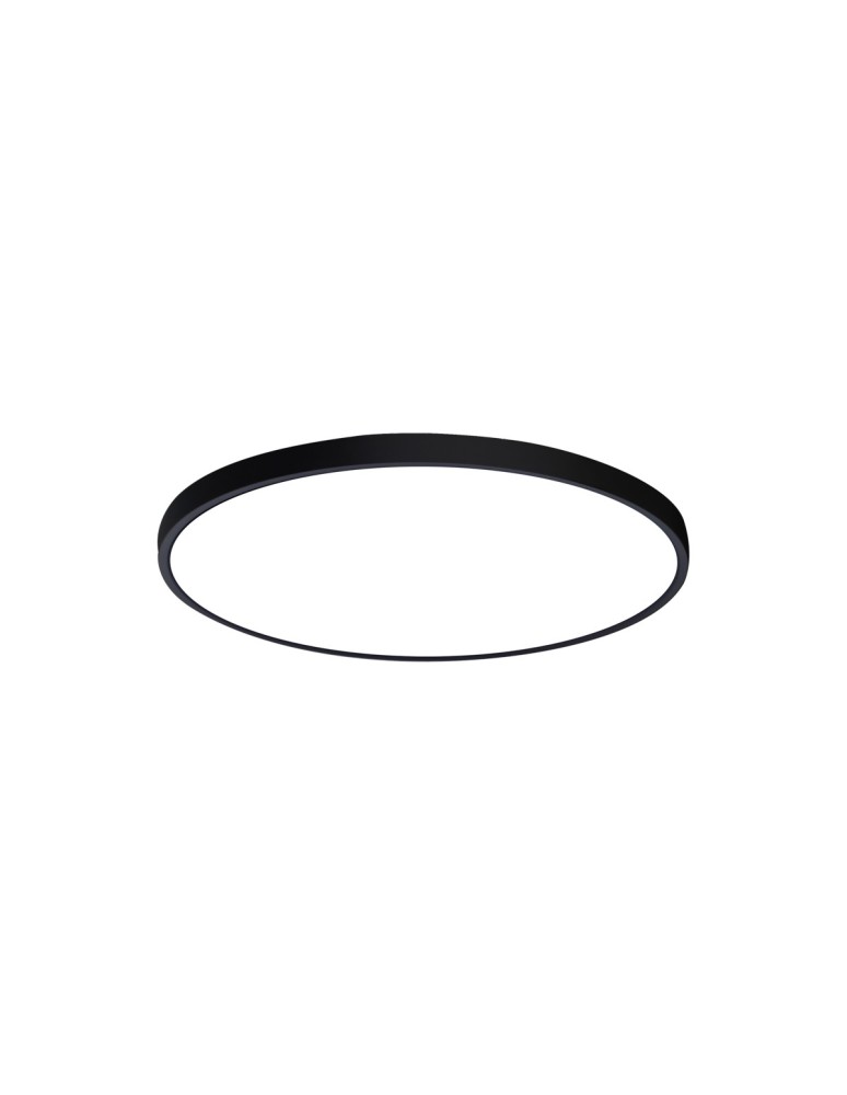 Italux Alata Plafon Czarny 1xLED 24W 2800K+4000K+6000K PLF-72836-300R-24W-BL