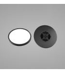 Plafony LED - Italux Alata Plafon Czarny 1xLED 24W 2800K+4000K+6000K PLF-72836-300R-24W-BL - product 2