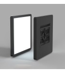 Lampy sufitowe LED - Italux Bastia Plafon Czarny 1xLED 18W 2800K+4000K+6000K PLF-83625-230S-18W-BL - product 2