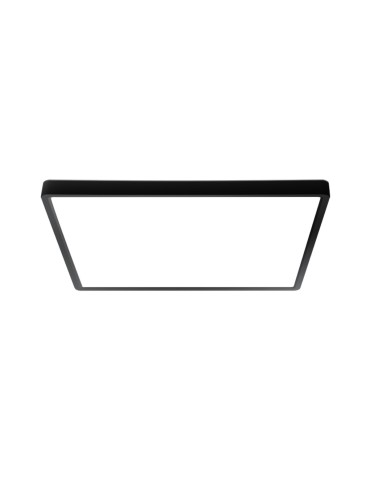 Italux Bastia Plafon Czarny 1xLED 45W 2800K+4000K+6000K PLF-83625-450S-45W-BL