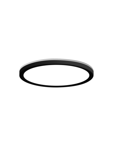Italux Corte Plafon Czarny 1xLED 28W Przód: 2800K+4000K+6000K, bok zawsze 2800K PLF-63452-300R-28W-BL - produkt 2