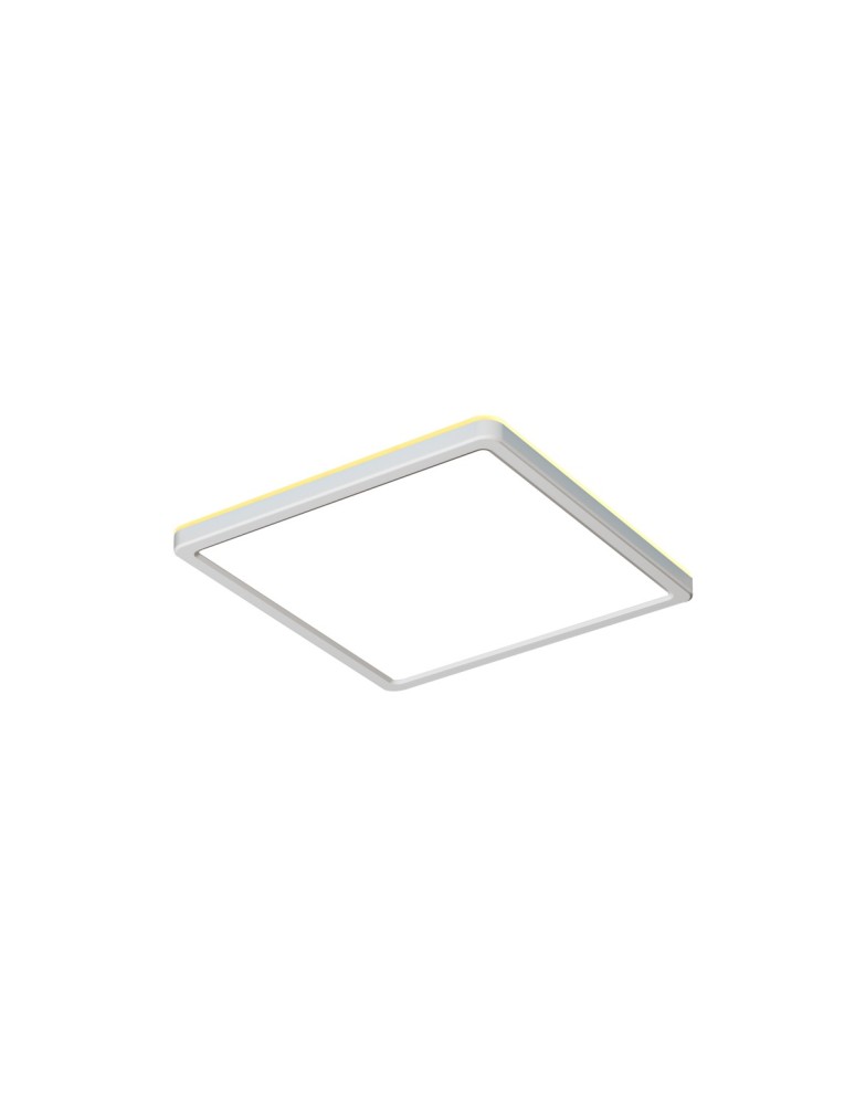 Italux Aleria Plafon Biały 1xLED 22W Przód: 2800K+4000K+6000K, bok zawsze 2800K PLF-39573-230S-22W-WH