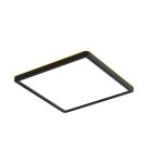Lampy sufitowe LED - Italux Aleria Plafon Czarny 1xLED 50W Przód: 2800K+4000K+6000K, bok zawsze 2800K PLF-39573-450S-50W-BL - product 1