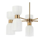 Żyrandole - Italux Monza Wisząca Mosiężny 10xE27 40W PND-57602-5-BRO - product 2