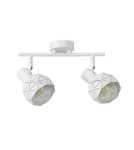 Lampy sufitowe reflektory - Italux Harley Reflektor/Spot Biały 2xE14 40W SPL-3480-2-W - product 2