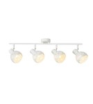 Lampy sufitowe reflektory - Italux Harley Reflektor/Spot Biały 4xE14 40W SPL-3480-4-W - product 1