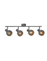 Italux Harley Reflektor/Spot Szary, złoty 4xE14 40W SPL-3480-4-GR-GD