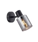 Lampy sufitowe reflektory - Italux Santia Reflektor/Spot Czarny 1xE14 40W SPL-65342-1-BK-SG - product 1