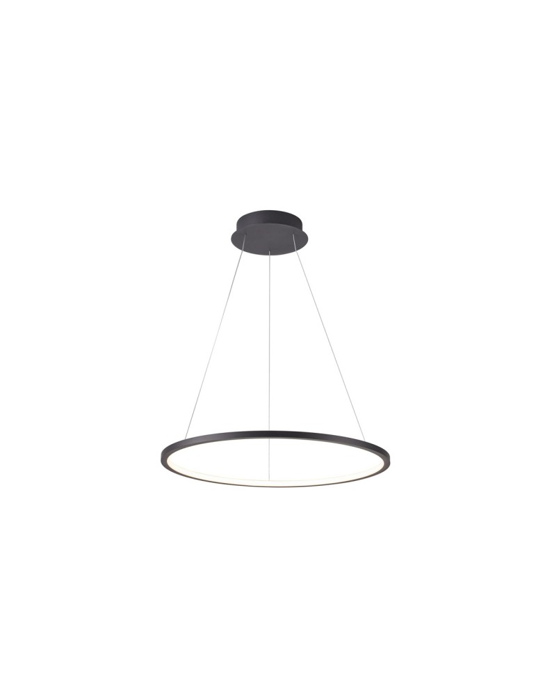 Italux Vinola Wisząca Czarny 1xLED 24W 3000K+4000K PND-56135B-040RPC-BK-3KS4K