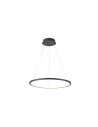 Italux Vinola Wisząca Czarny 1xLED 24W 3000K+4000K PND-56135B-040RPC-BK-3KS4K