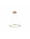 Italux Vinola Wisząca Złoty 1xLED 24W 3000K+4000K PND-56135B-040RPC-GD-3KS4K