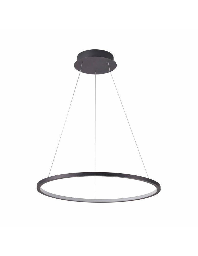 Italux Vinola Wisząca Czarny 1xLED 38W 3000K+4000K PND-56135B-060RPC-BK-3KS4K-TRDIMM