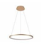 Lampy wiszące okręgi - Italux Vinola Wisząca Złoty 1xLED 38W 3000K+4000K PND-56135B-060RPC-GD-3KS4K-TRDIMM - product 1