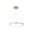 Lampy wiszące okręgi - Italux Vinola Wisząca Złoty 1xLED 38W 3000K+4000K PND-56135B-060RPC-GD-3KS4K-TRDIMM - product 2