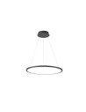 Italux Vinola Wisząca Czarny 1xLED 48W 3000K+4000K PND-56135B-080RPC-BK-3KS4K-TRDIMM