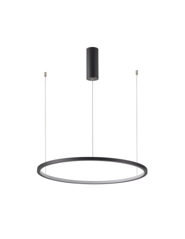 Italux Vinola Wisząca Czarny 1xLED 38W 3000K+4000K PND-56135B-060RPP-BK-3KS4K-TRDIMM