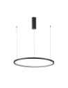 Italux Vinola Wisząca Czarny 1xLED 38W 3000K+4000K PND-56135B-060RPP-BK-3KS4K-TRDIMM