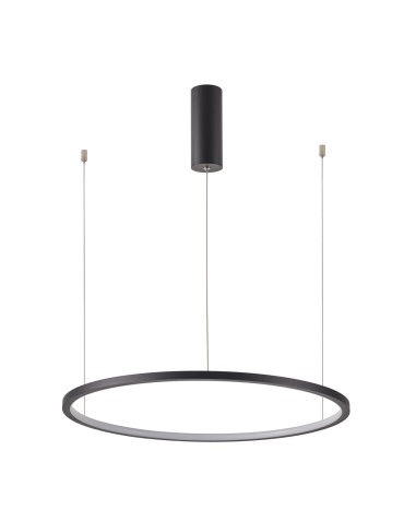 Italux Vinola Wisząca Czarny 1xLED 58W 3000K+4000K PND-56135B-100RPP-BK-3KS4K-TRDIMM