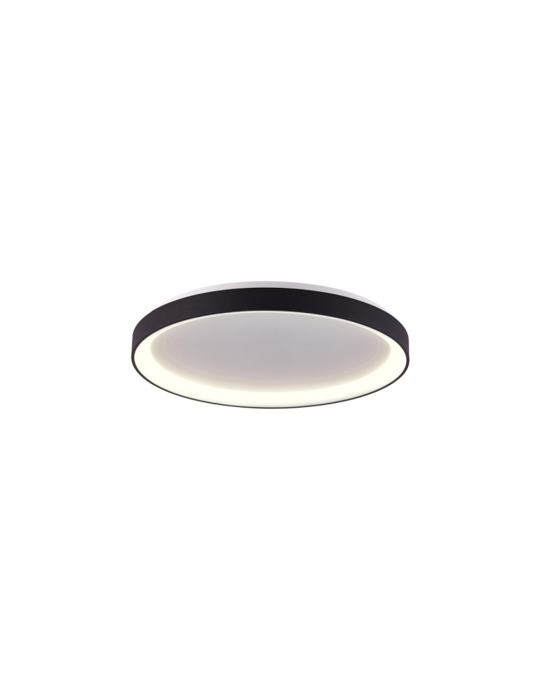 Italux Vico Plafon Czarny 1xLED 38W 3000K+4000K PLF-53675-048RC-BK-3KS4K