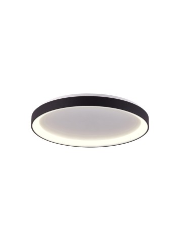 Italux Vico Plafon Czarny 1xLED 48W 3000K+4000K PLF-53675-058RC-BK-3KS4K-TRDIMM