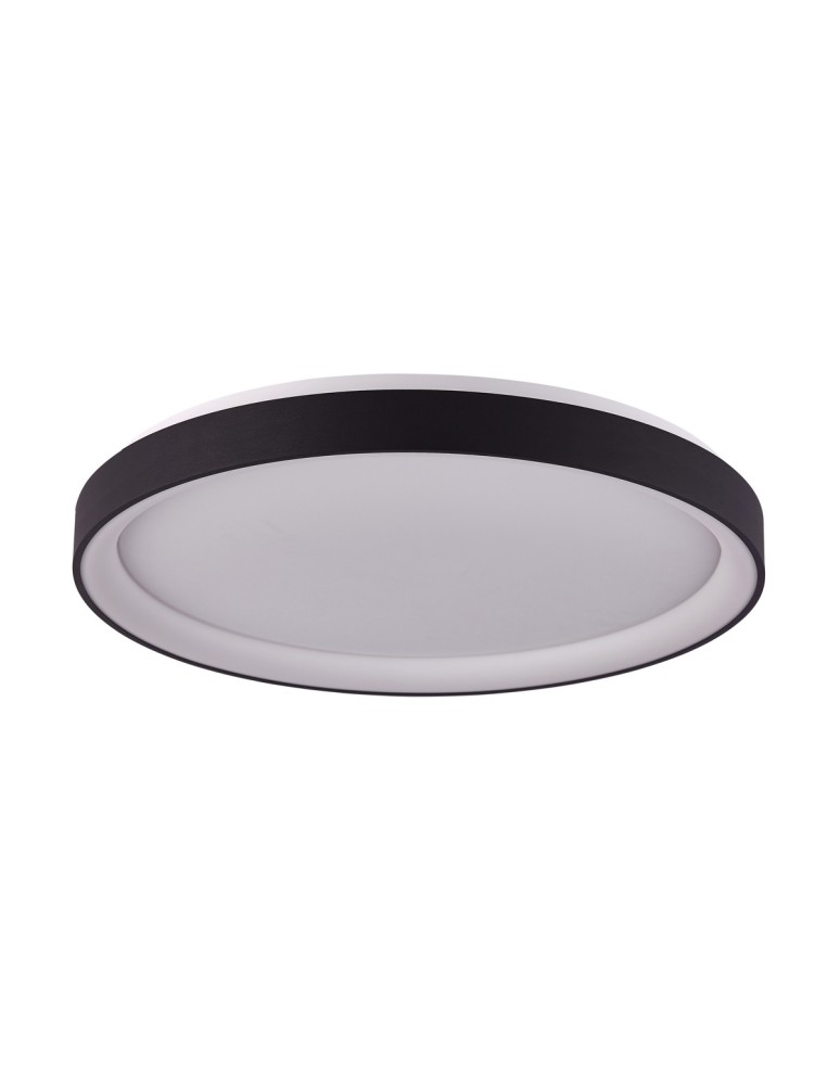 Lampy sufitowe LED - Italux Vico Plafon Czarny 1xLED 60W 3000K+4000K PLF-53675-078RC-BK-3KS4K-TRDIMM - product kolory-swiatla.pl 2