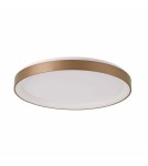 Lampy sufitowe LED - Italux Vico Plafon Złoty 1xLED 60W 3000K+4000K PLF-53675-078RC-GD-3KS4K-TRDIMM - product 2