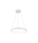 Lampy wiszące okręgi - Italux Vico Wisząca Biały 1xLED 38W 3000K+4000K PND-53675-048RPC-WH-3KS4K - product 2