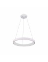 Italux Vico Wisząca Biały 1xLED 38W 3000K+4000K PND-53675-048RPC-WH-3KS4K